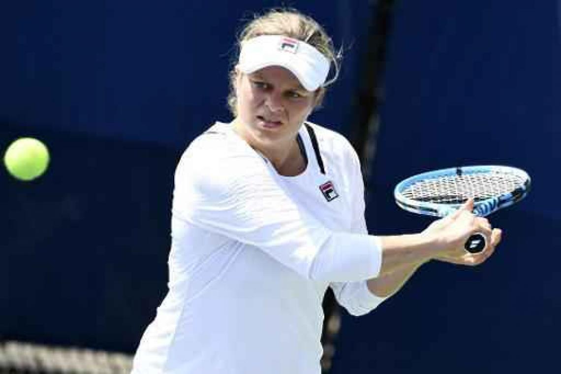 US Open - Kim Clijsters plaatst zich voor finale van 'Champ Doubles'