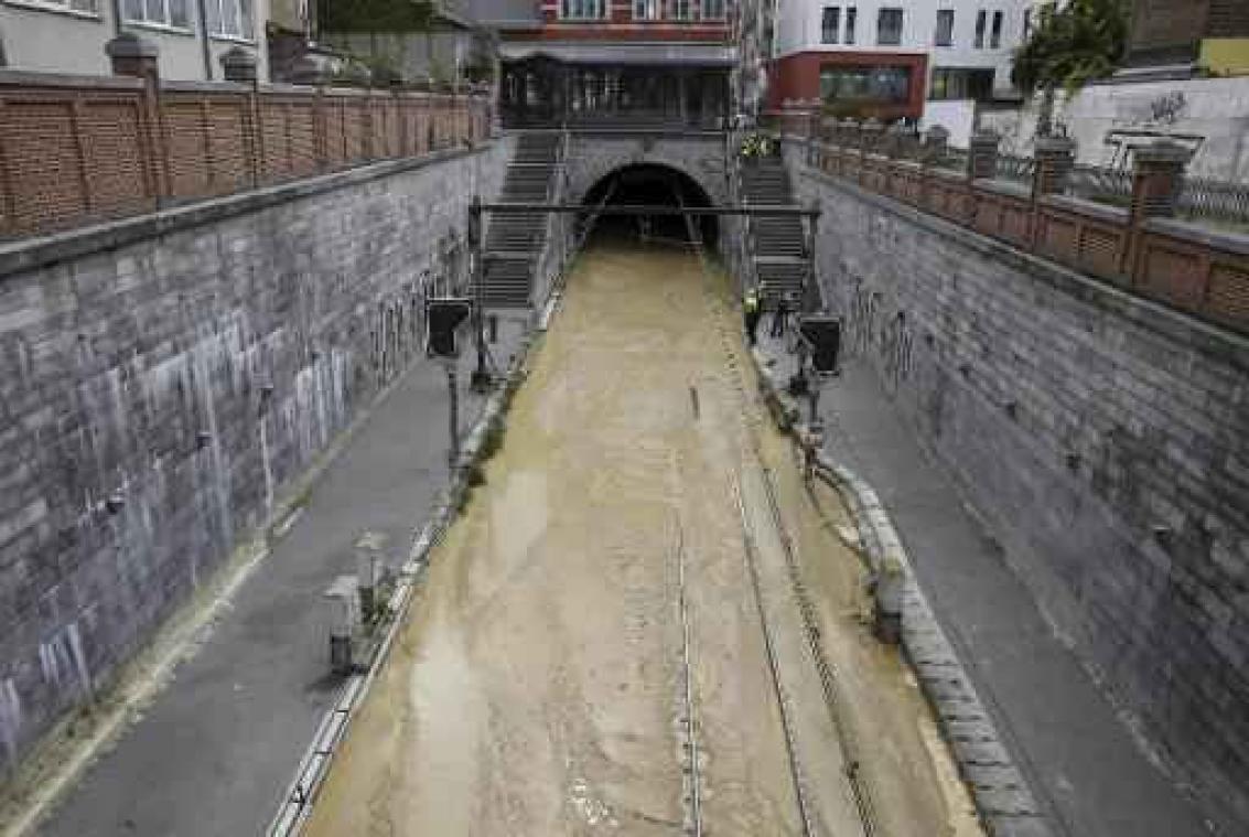 Leidingbreuk Brussel - Infrabel hoopt vanaf 18 september treinverkeer te kunnen hervatten