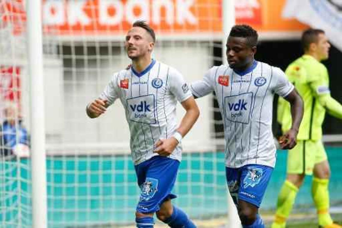 Gent geeft zege tegen Genk in slotfase uit handen