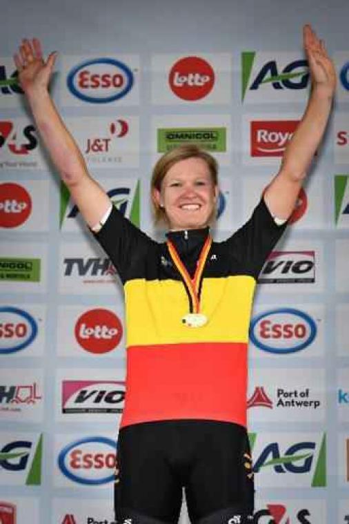 Jolien D'hoore volgt zichzelf op in Madrid Challenge