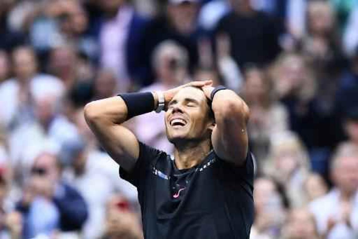 US Open - Anderson legt Nadal weinig in de weg voor 16e grandslamtitel