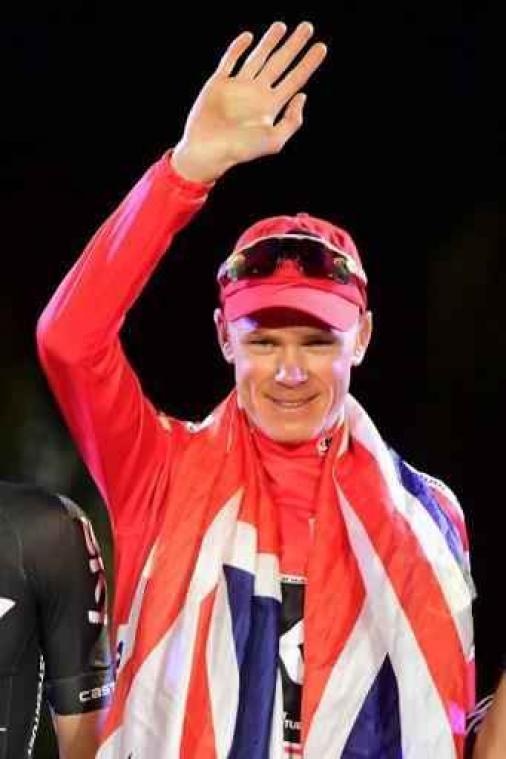 Chris Froome start in individuele tijdrit op WK