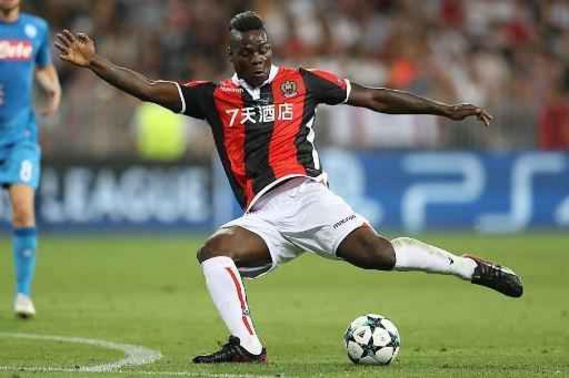 Dury dropt Aaron Leya Iseka in de ploeg, Mario Balotelli in de basis bij Nice