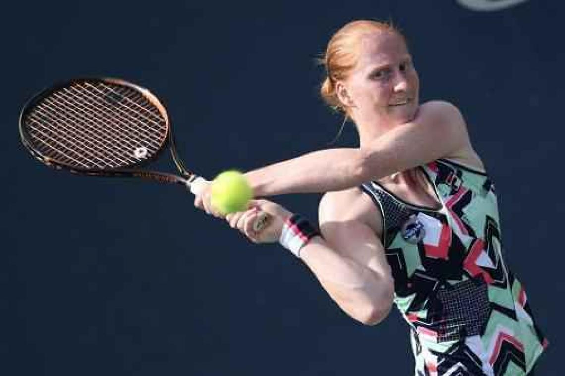 WTA Quebec - Alison Van Uytvanck ontmoet Timea Babos in finale