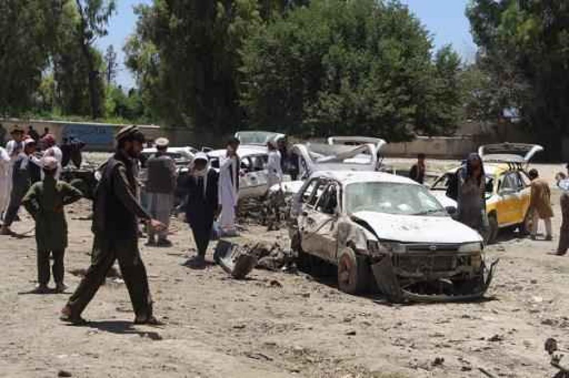 Vier doden en veertien gewonden bij aanslag op markt in Afghanistan