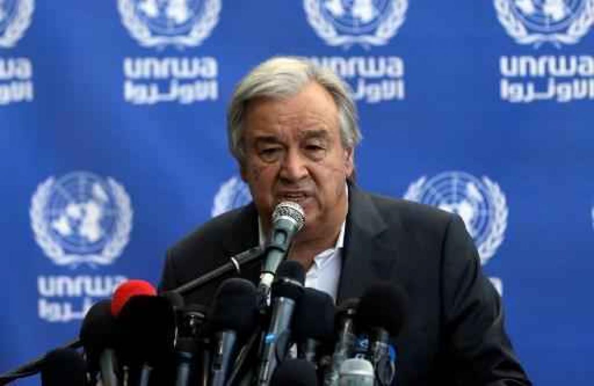 VN-topman Guterres: "Laatste kans voor Aung San Suu Kyi om Rohingya-crisis op te lossen"