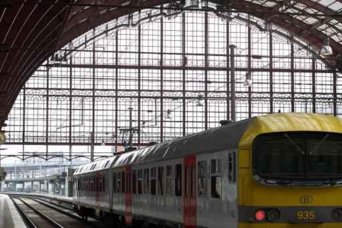 Spoor 1 en 3 in Antwerpen-Centraal vanaf maandag opnieuw in gebruik