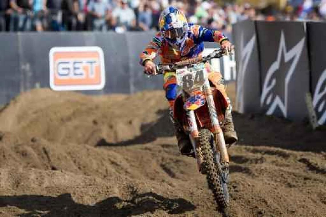 WK motorcross - GP van Frankrijk - Jeffrey Herlings wint slotmanche, Strijbos is zesde