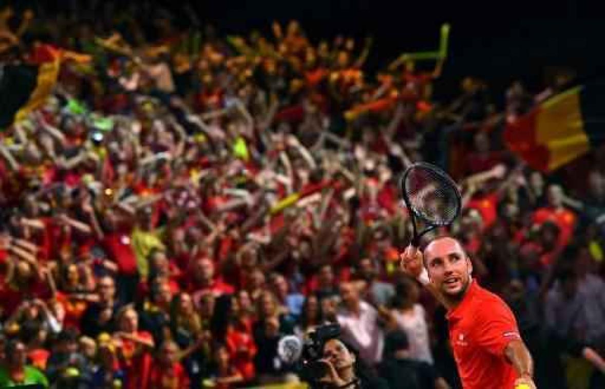 Davis Cup - Steve Darcis: "Heel blij zo'n momenten te mogen beleven"