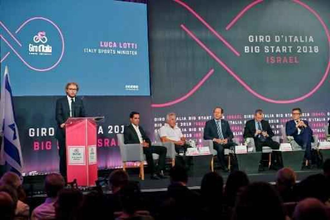 Ronde van Italië 2018 begint met tijdrit in Jeruzalem