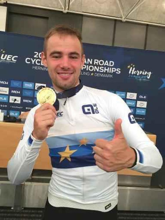 Lotto Soudal strikt Europees tijdritkampioen Victor Campenaerts