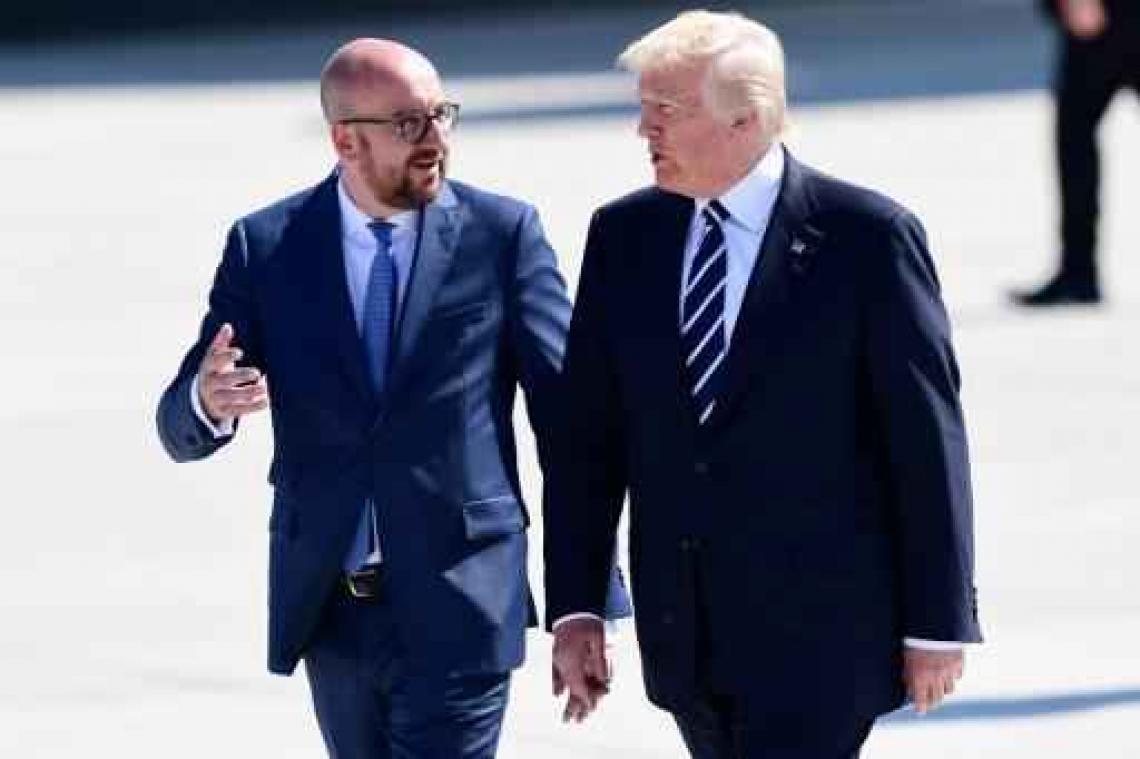 Michel: "Oorlogsdiscours van Trump is niet de goeie oplossing"