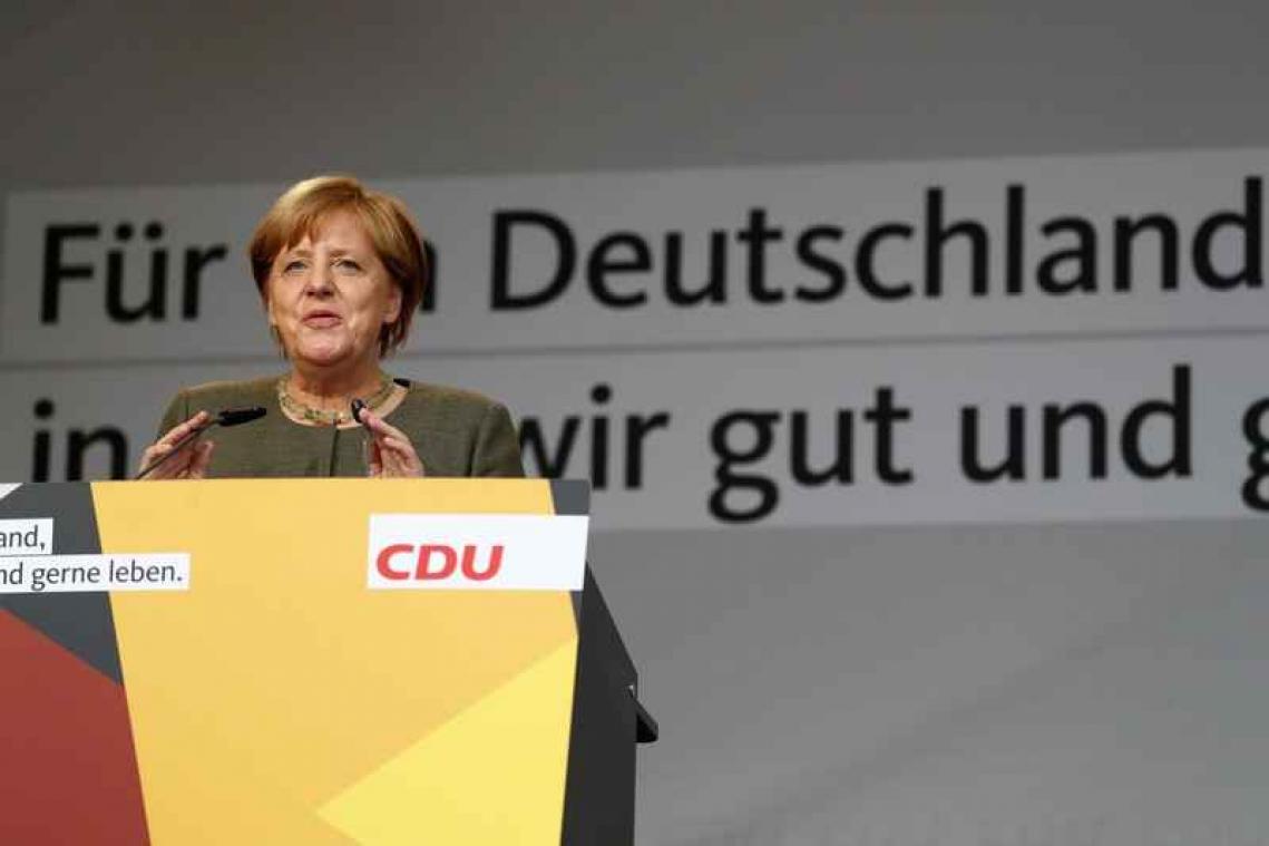 Angela Merkel lijkt zegezeker bij Duitse verkiezingen