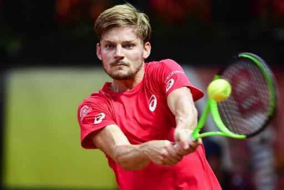ATP Metz - David Goffin bereikt kwartfinales