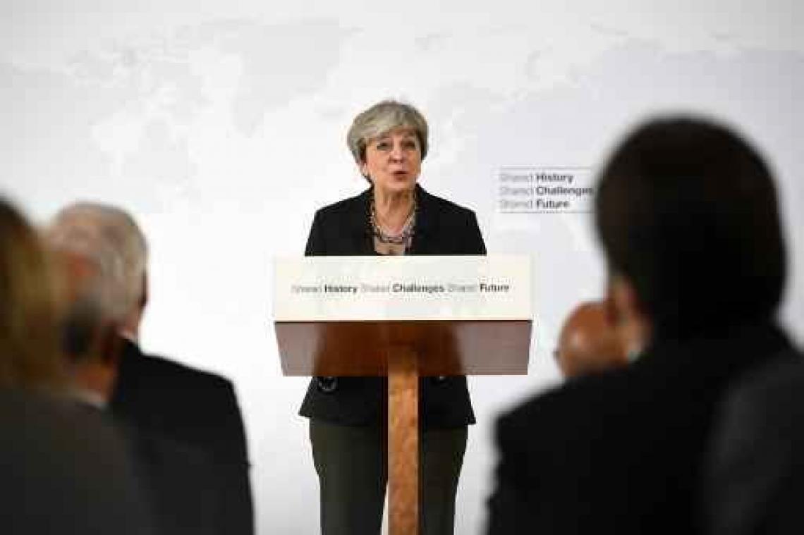 Britse premier May vraagt overgangsperiode van twee jaar na Brexit