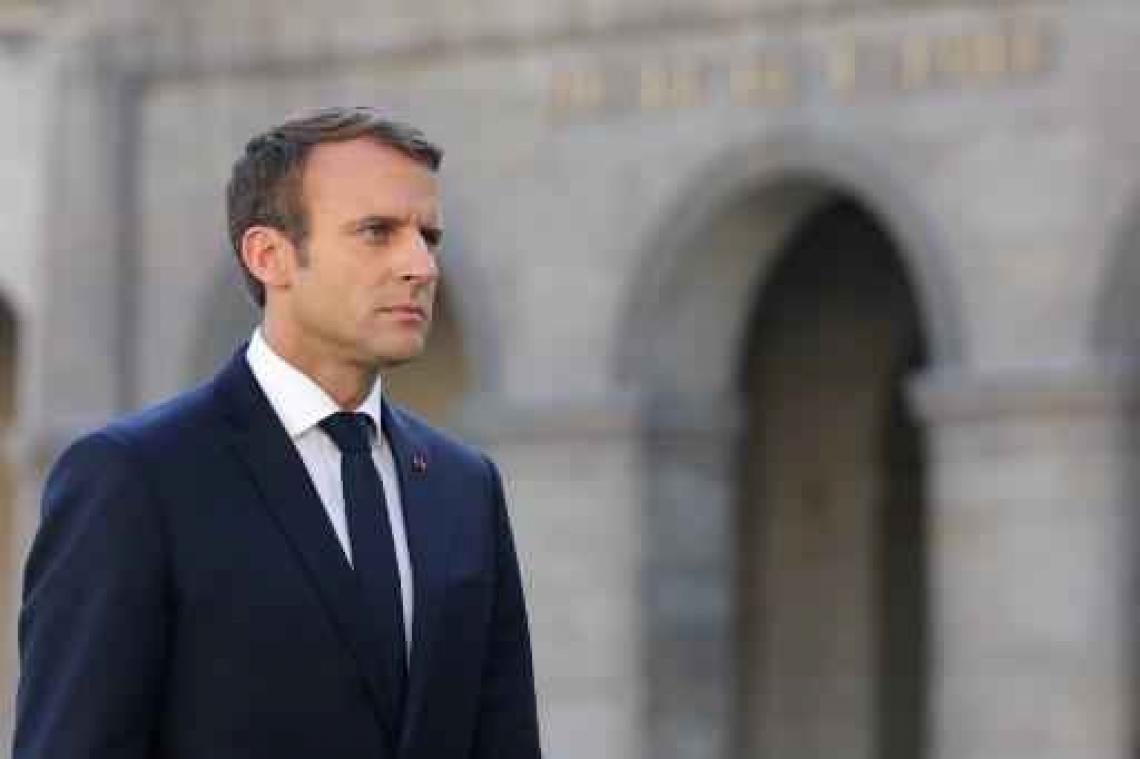 Macron merkt "vooruitgang" op in toespraak van May