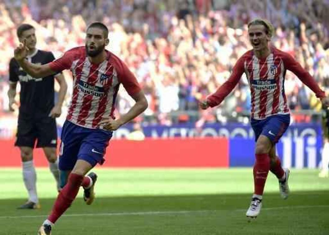 Belgen in het buitenland - Scorende Yannick Carrasco helpt Atletico aan zege tegen Sevilla