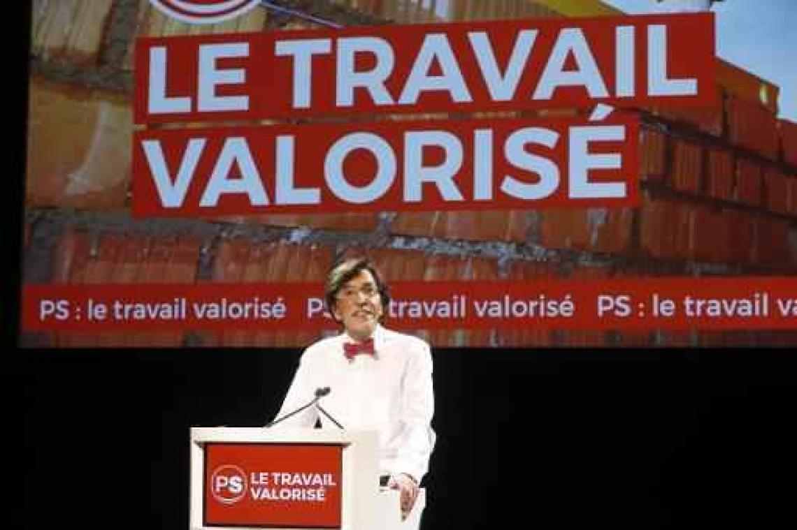 Di Rupo: "De PS leeft nog en staat er nog"