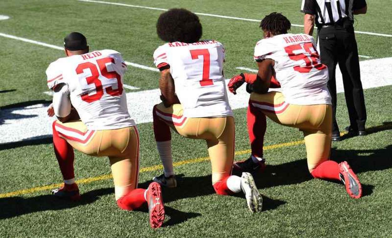 Trump in de clinch met topsporters