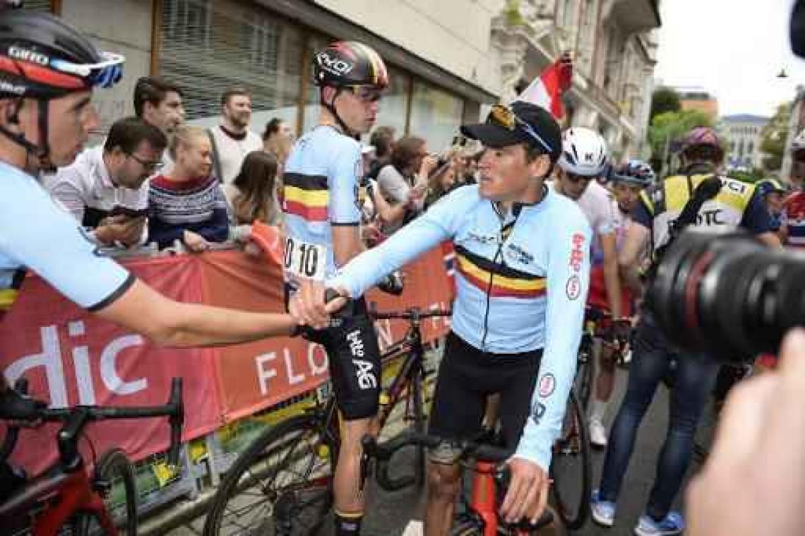 WK wielrennen - Van Avermaet wordt zesde: "Geen superdag"