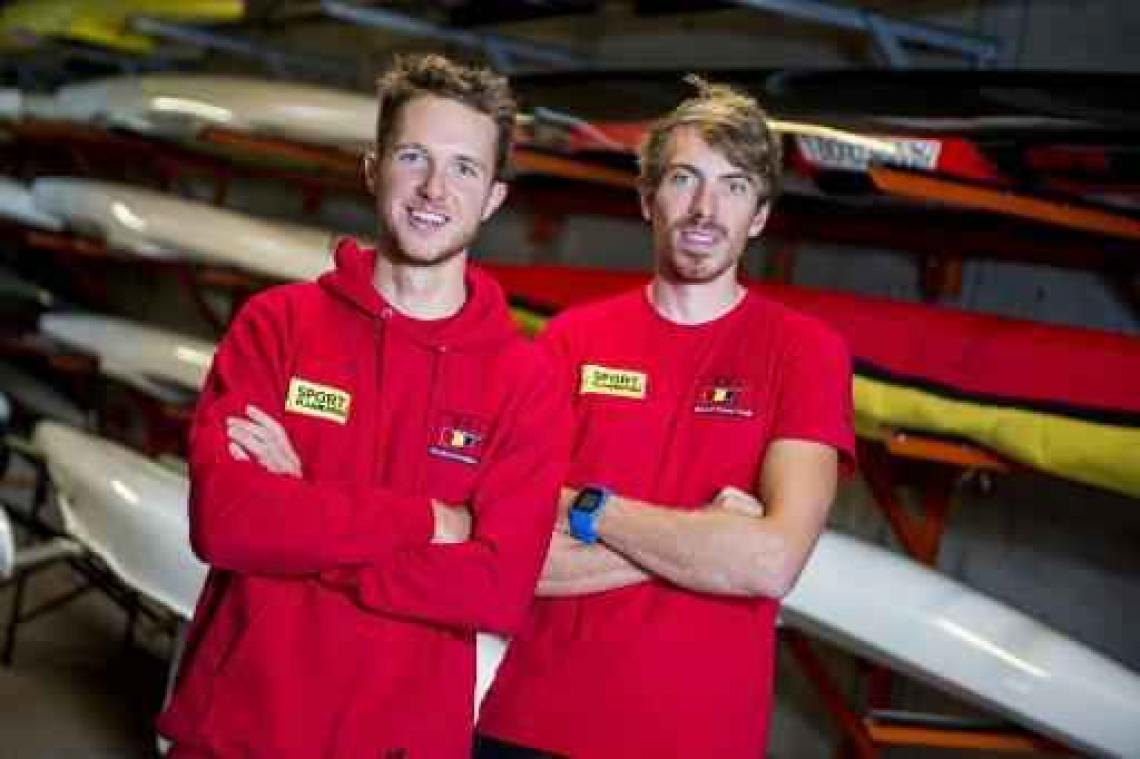 Van Zandweghe en Brys stoten door naar halve finales op WK roeien