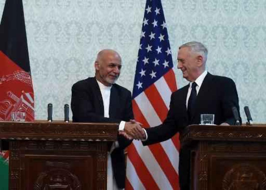 Mattis en Stoltenberg herbevestigen hun engagement in Afghanistan