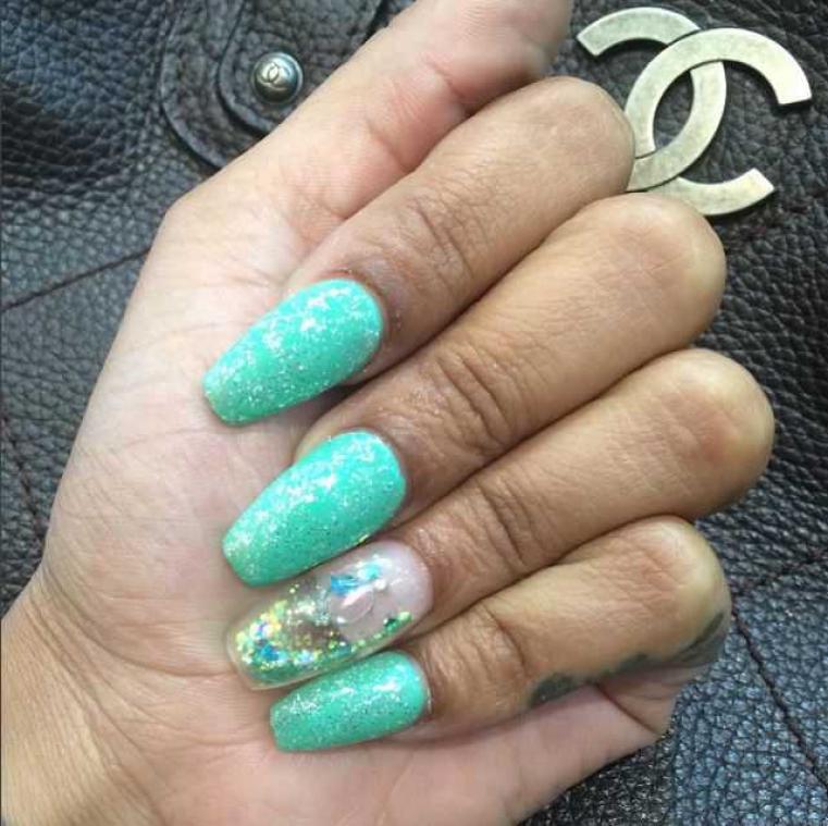 Nieuwe bizarre trend: aquarium nails