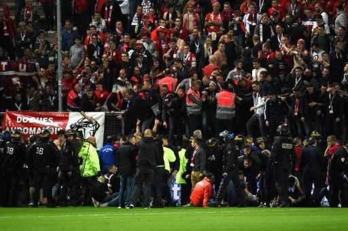Ligue 1 - Meerdere gewonden bij Amiens-Lille