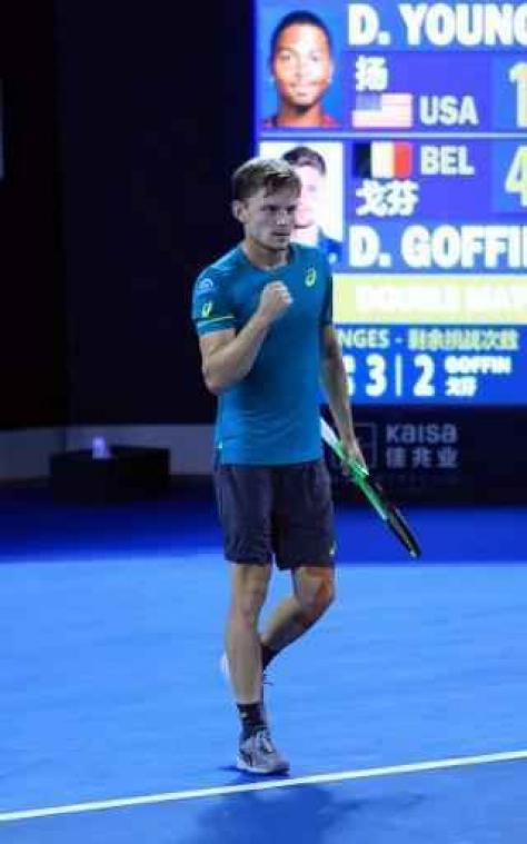 ATP Shenzhen - David Goffin heeft derde ATP-winst beet