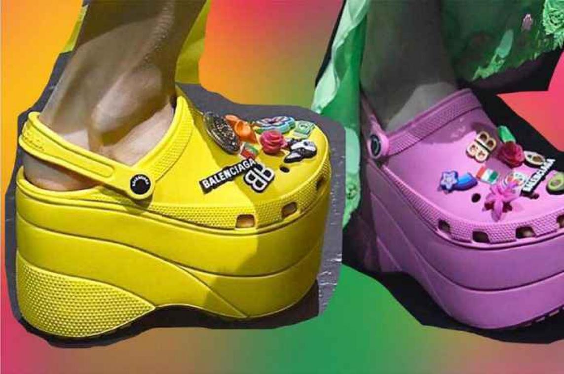 Gespot op de catwalk: crocs 2.0