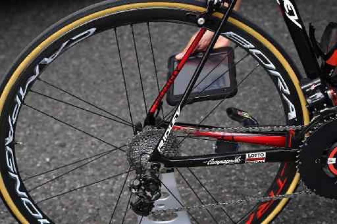Motor gevonden in fiets bij amateurkoers in Frankrijk
