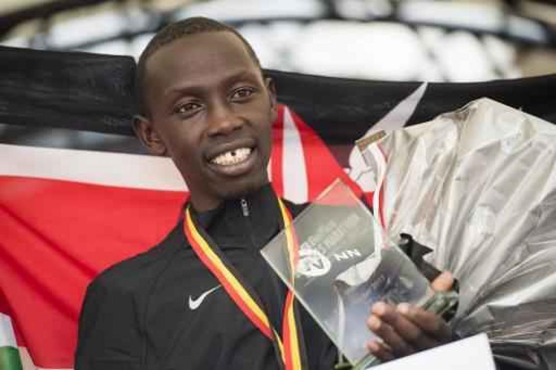 Marathon Brussel - Keniaan Stephen Kiplagat pakt de zege