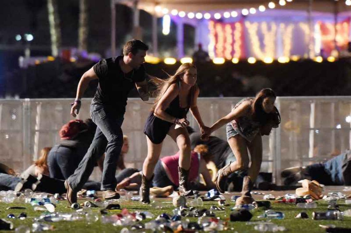 Schutter ontketent drama in Las Vegas