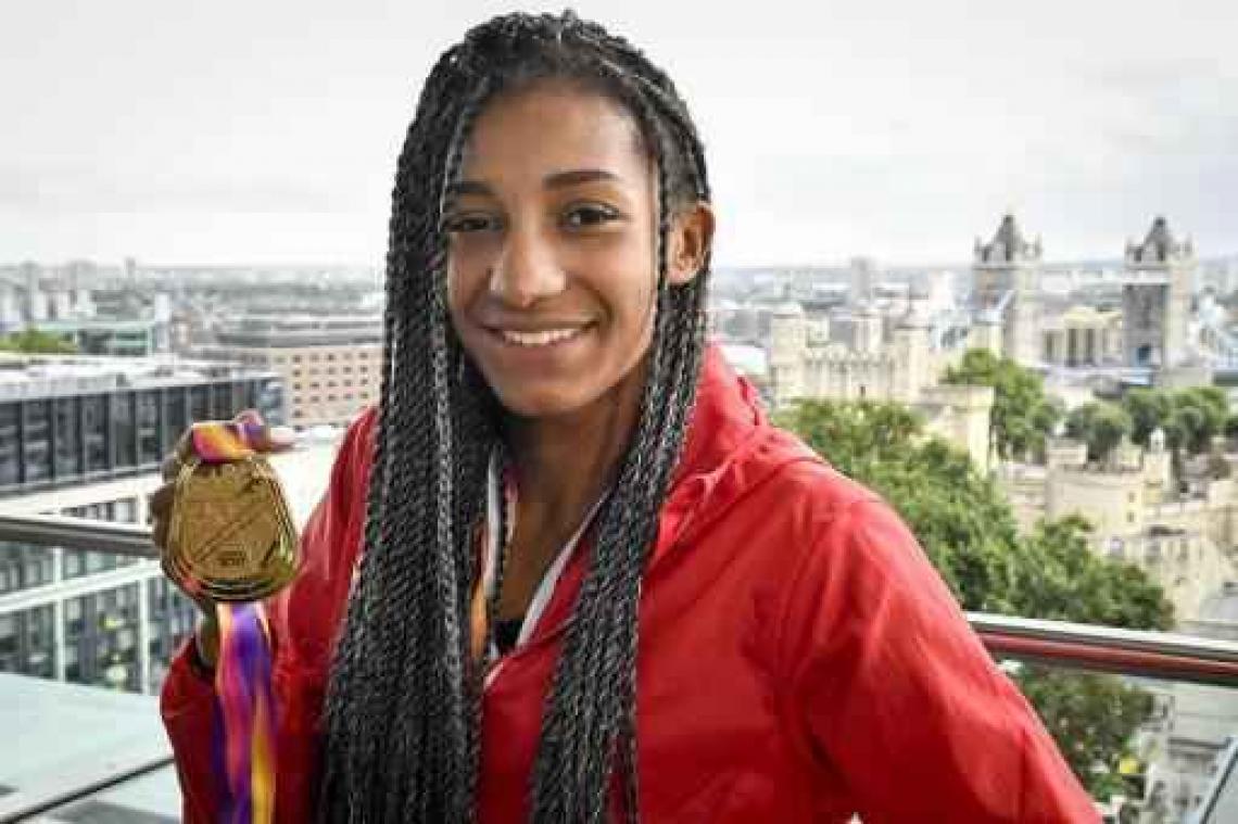 Nafi Thiam is een van tien genomineerden voor Atlete van het Jaar