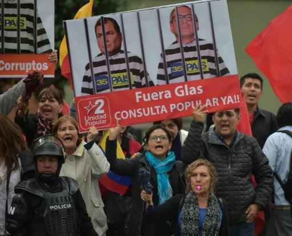 Ecuadoraans Hooggerechtshof beveelt aanhouding vicepresident