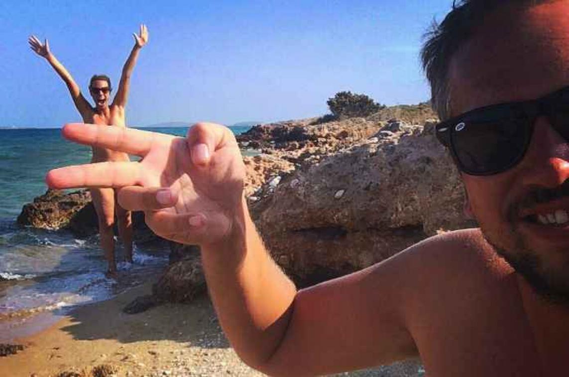 Belgisch koppel reist de wereld rond, en dat doen ze naakt