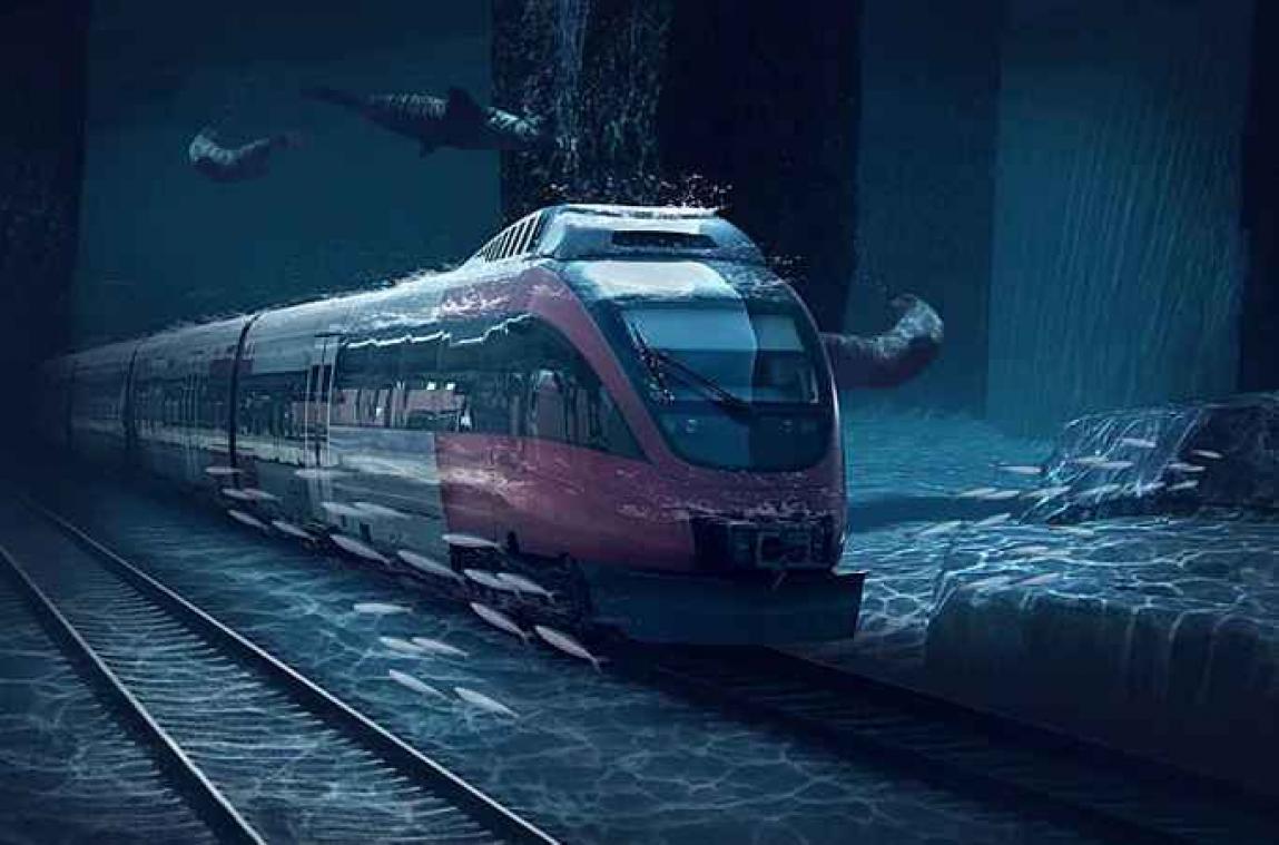 India bouwt een onderwatertrein