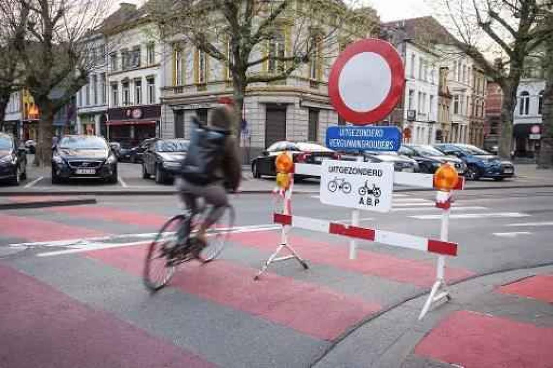 Aantal ongevallen in Gent daalt sinds start circulatieplan