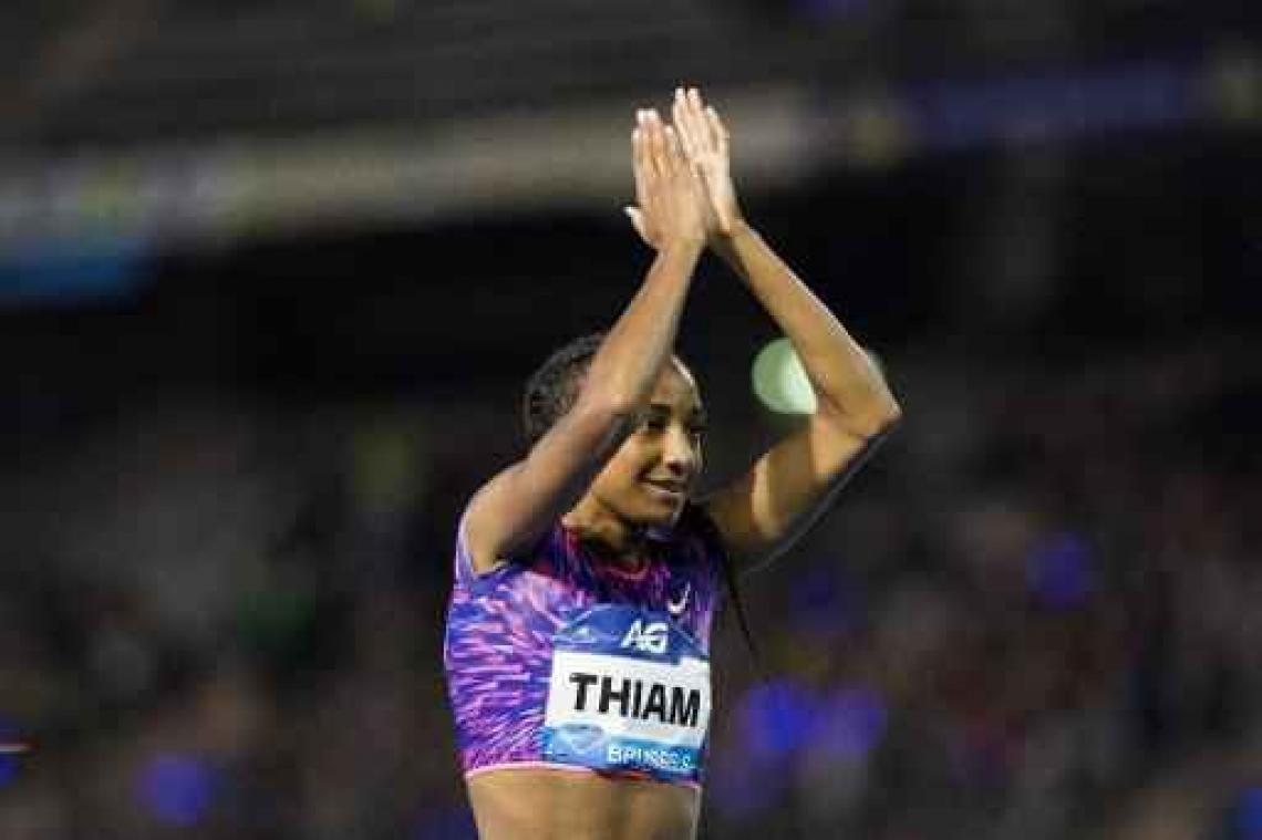 Nafi Thiam op shortlist voor titel van Europese Atlete van het Jaar