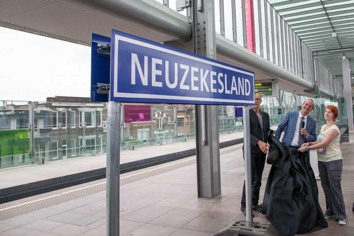 Treinstation Gent-Sint-Pieters is voortaan 'Neuzekesland'