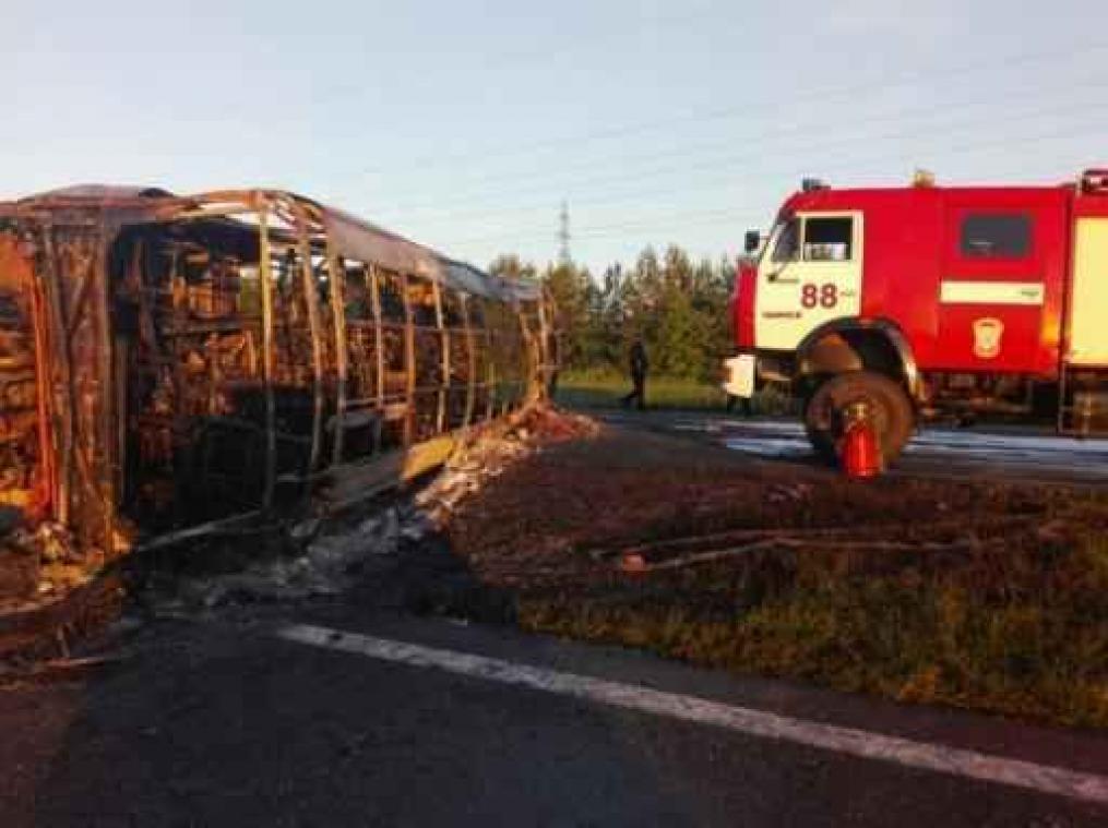 Zeker negentien doden bij botsing tussen trein en bus in Rusland