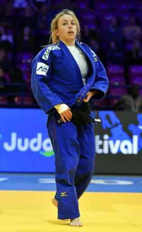Charline Van Snick pakt brons in Tashkent