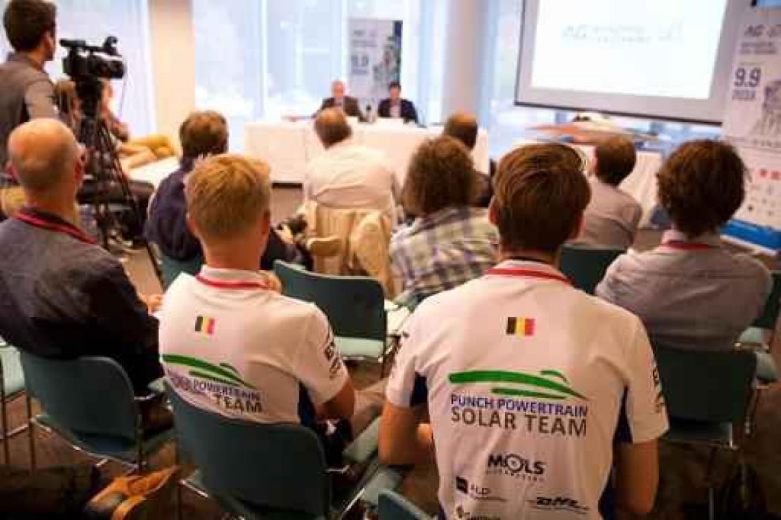 Leuvens team eindigt als eerste in kwalificaties WK zonnewagens