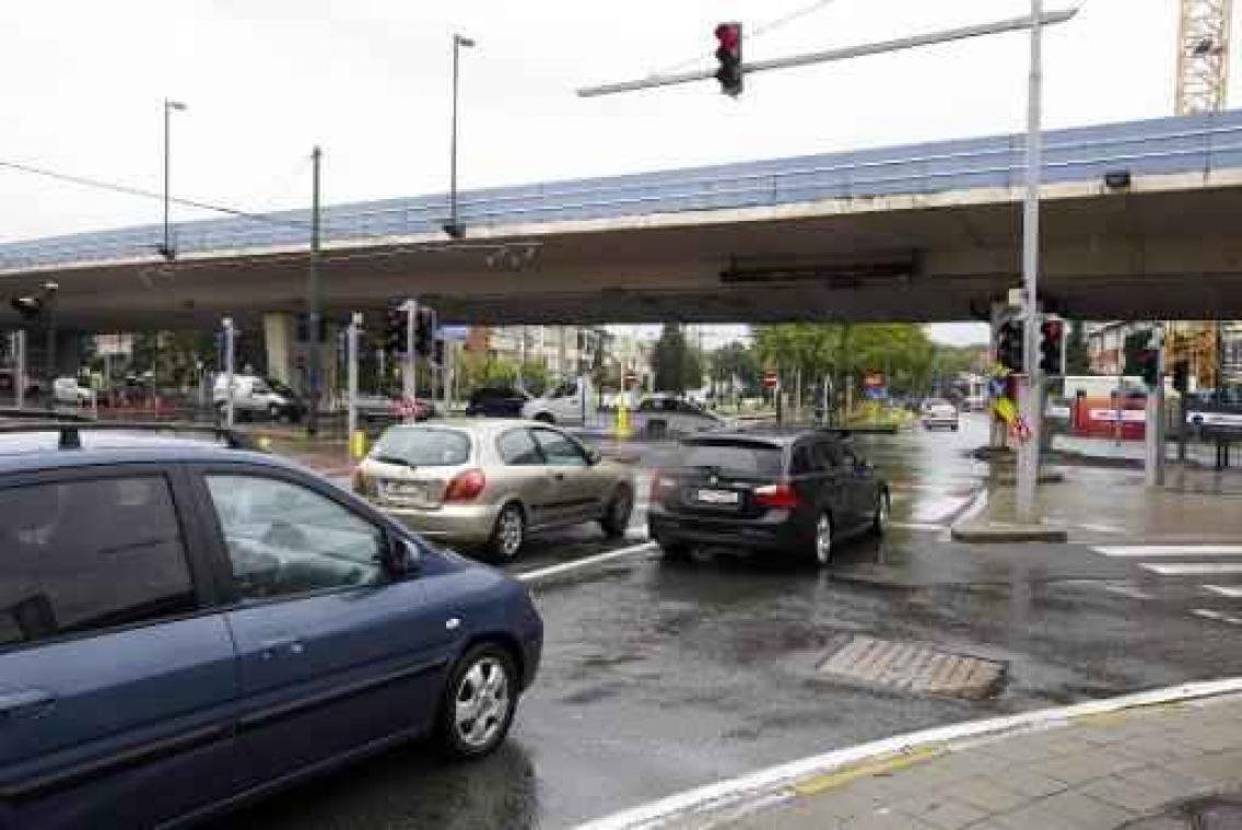 Herrmann-Debrouxviaduct blijft gesloten tot minstens donderdagochtend