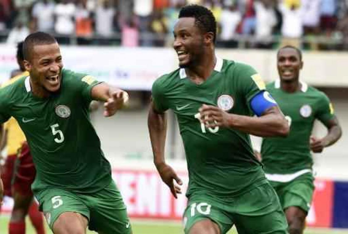 Kwal. WK 2018 - Nigeria mag ticket naar Rusland boeken, Broos wint met Kameroen overbodig duel
