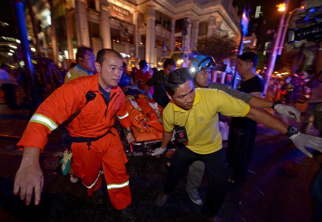 Doden bij aanslag in centrum Bangkok