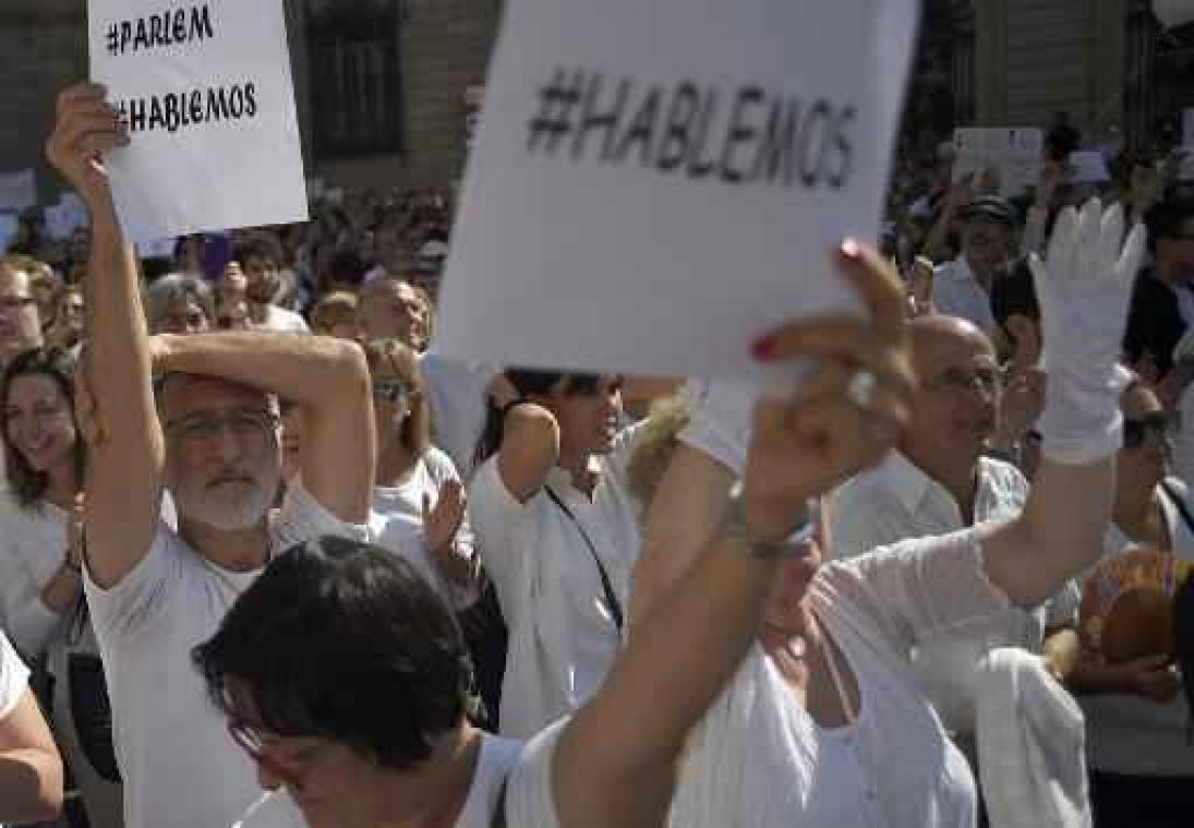 Barcelona maakt zich klaar voor grootste demonstratie van tegenstanders onafhankelijkheid