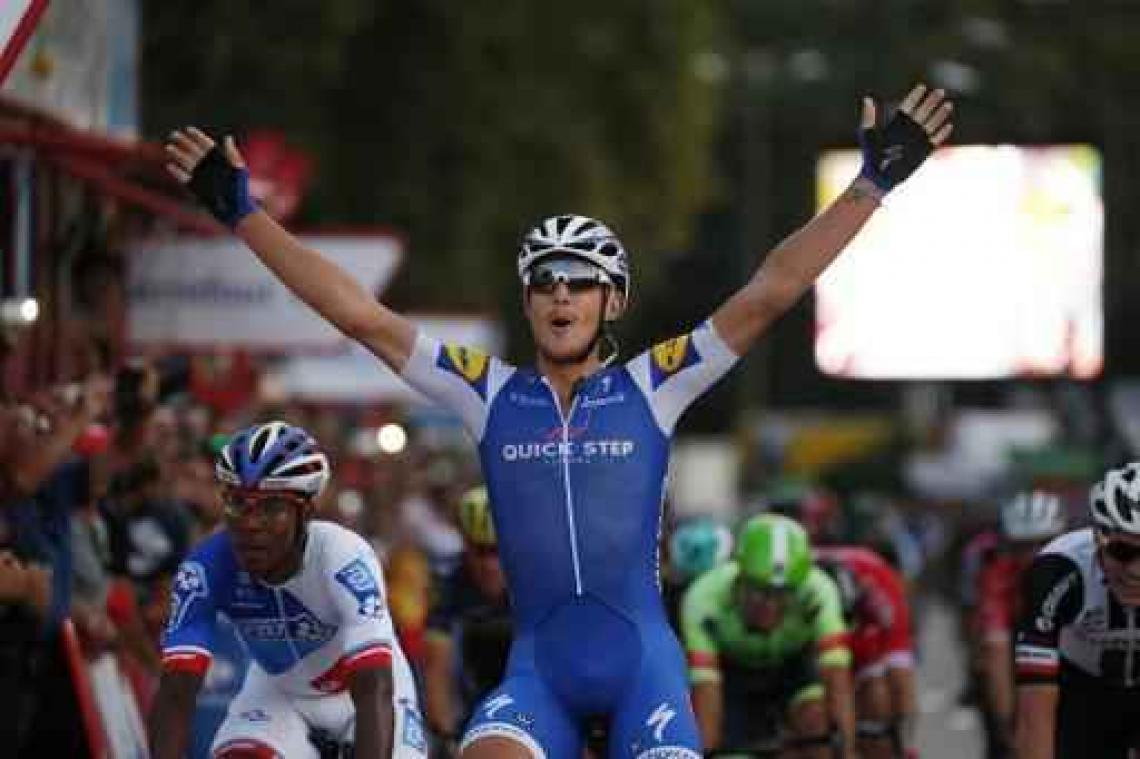 Trentin toont nog maar eens zijn snelle benen in Parijs-Tours