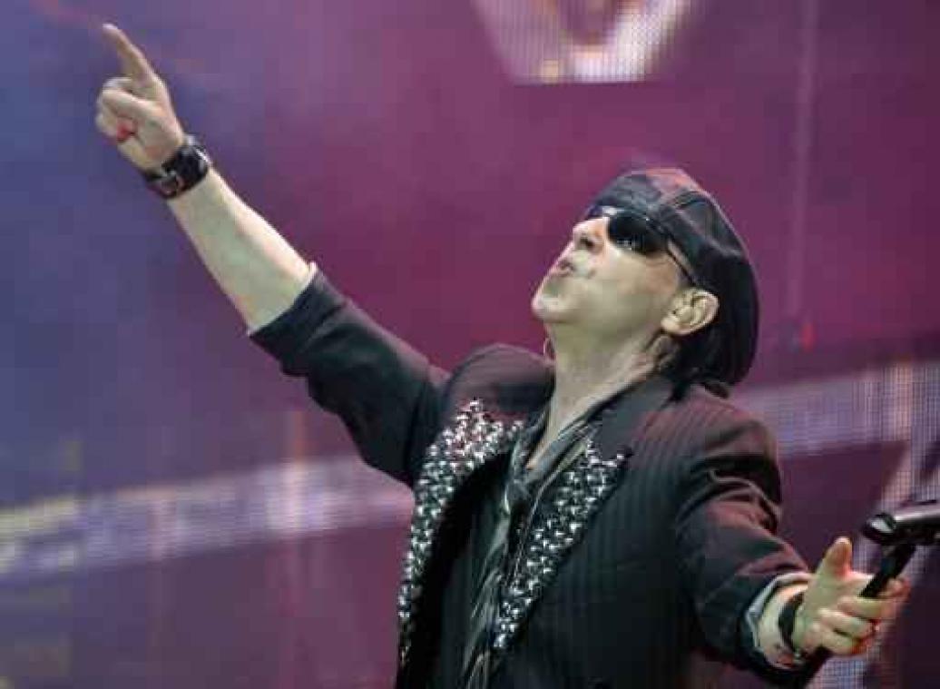 Duitse hardrocklegende Scorpions moet VS-tournee afbreken wegens ziekte zanger Meine