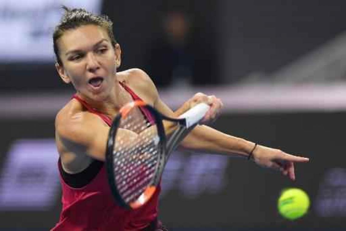 Halep lost Muguruza af aan top van WTA-ranking